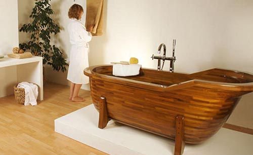 Mua thùng tắm gỗ Pơ mu Nha Trang giá rẻ