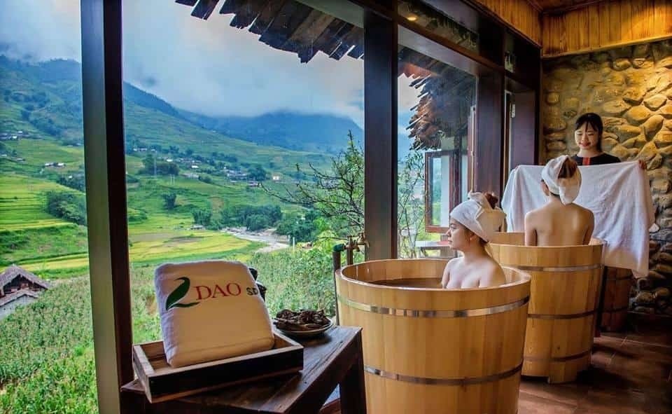Thùng tắm gỗ thông giá rẻ tại Nha Trang